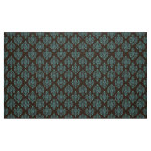 Verziert Barockbraun Damasmuster Stoff (Fat Quarter (45,7 x 55,9 cm))