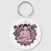 Verziert Buddha Schlüsselanhänger (Vorderseite)