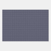 Verziert Chic Antique Dutch Delft Blue Windmill Geschenkpapier Set (Vorderseite 3)