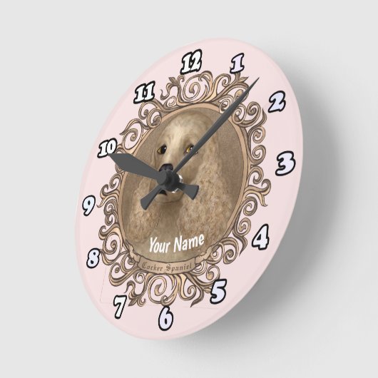 Verziert Cocker Spanisch Uhr (Winkel)