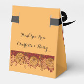 Verziert dekoriertes indisches Elefantendesign Geschenkschachtel (Rückseite)