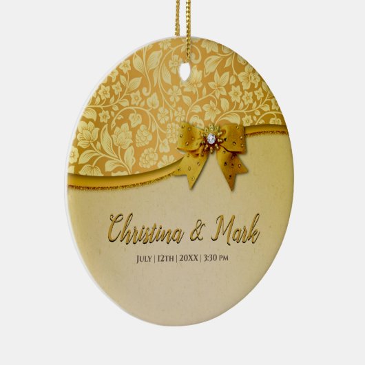 Verziert Elegante Retro Abstrakte Blume und Blätte Keramik Ornament (Rechts)