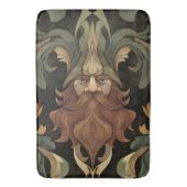 Verziert Fantasy Gnome Badematte (Vorderseite Vertikal)