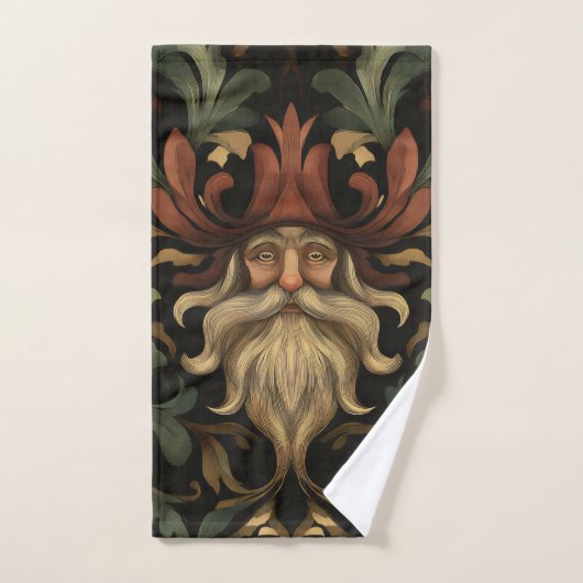 Verziert Fantasy Gnome Badhandtuch Set (Handtuch)