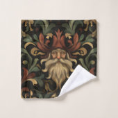 Verziert Fantasy Gnome Badhandtuch Set (Waschlappen)