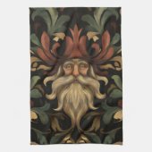Verziert Fantasy Gnome Geschirrtuch (Vertikal)