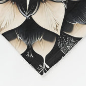 Verziert Floral Mandala Design Fleecedecke (Ecke)