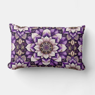 Verziert Floral Mandala Design Lendenkissen