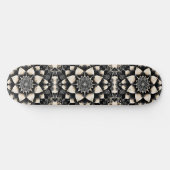 Verziert Floral Mandala Design Skateboard (Horizontal)