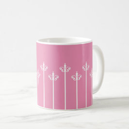 Verziert Geometrie Vintag Modernes Texturmuster Kaffeetasse
