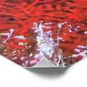 Verziert Ghost Pipefish Poster (Ecke)