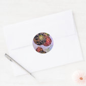 VERZIERT GOLD CHRISTMAS ORNAMENTS FRIEDLICH JOY RUNDER AUFKLEBER (Umschlag)