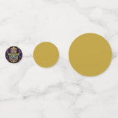 Verziert Gold Third Eye Hamsa Konfetti (Vorderseiten)