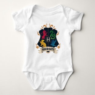 Verziert HOGWARTS™ House Wappen Baby Strampler
