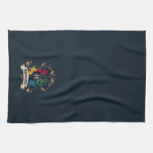 Verziert HOGWARTS™ House Wappen Geschirrtuch (Horizontal)