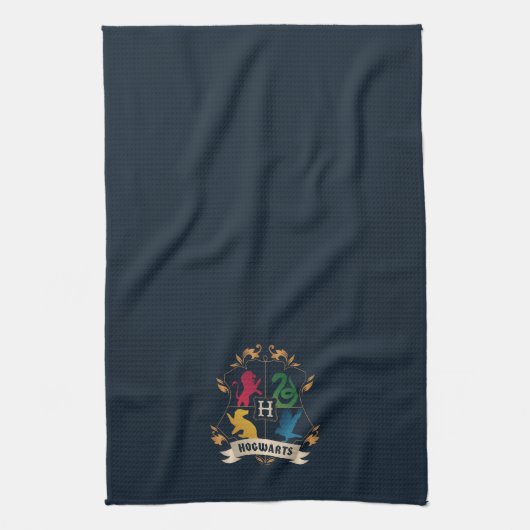 Verziert HOGWARTS™ House Wappen Geschirrtuch (Vertikal)