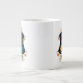 Verziert HOGWARTS™ House Wappen Jumbo-Tasse (Vorderseite)
