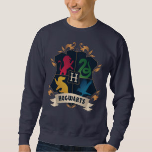 Verziert HOGWARTS™ House Wappen Sweatshirt