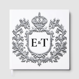 Verziert Laurel & Filigree, Hochzeit Gästebuch