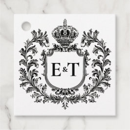 Verziert Laurel & Filigree, Hochzeit Geschenkanhänger