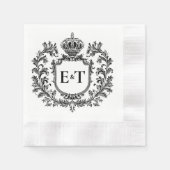 Verziert Laurel & Filigree, Serviette (Vorderseite)