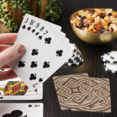 Verziert marbig spielkarten (In Situ)