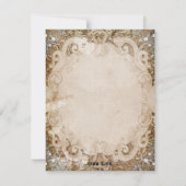 Verziert Messe Storybook 16 . Geburtstag Invasion Einladung (Rückseite)