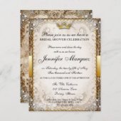 Verziert Messe Storybook Brautparty Einladung (Vorne/Hinten)