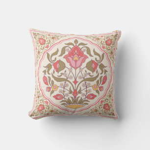 Verziert Oriental: florales Design. Kissen