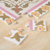 Verziert Oriental: florales Design. Puzzle (Seite)