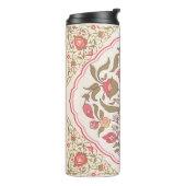Verziert Oriental: florales Design. Thermosbecher (Nach links gedreht)