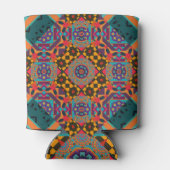 Verziert östlich: Luxuriöse grüne Dekoration. Dosenkühler (Rückseite)