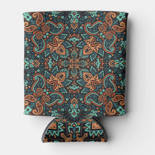 Verziert Paisley Bandana: Seide Neck. Dosenkühler