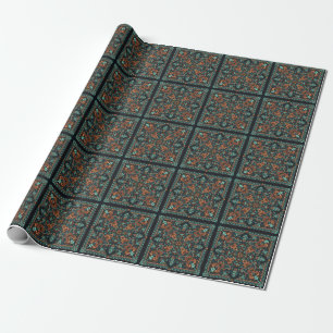 Verziert Paisley Bandana: Seide Neck. Geschenkpapier