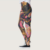 Verziert Paisley: Elegantes, nahtloses Muster. Leggings (Links)
