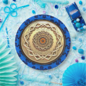 Verziert Passover Matzah Plate Pappteller (Party)