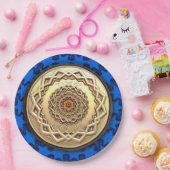 Verziert Passover Matzah Plate Pappteller (Party)