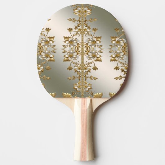 Verziert Pingpong Paddle Paddel Tischtennis Schläger (Vorderseite)