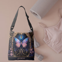 Verziert Pink Blue Gold Stilvolle Butterfly