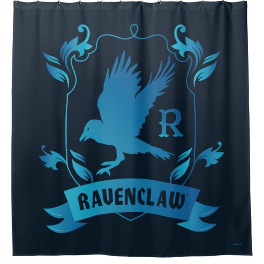 Verziert RAVENCLAW™ House Wappen Duschvorhang (Vorderseite)
