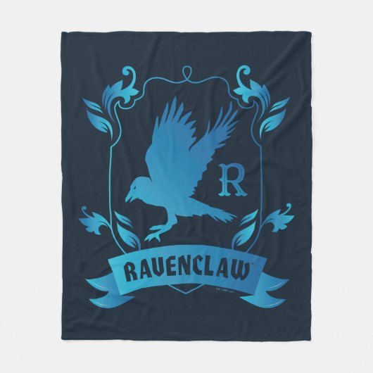 Verziert RAVENCLAW™ House Wappen Fleecedecke (Vorderseite)