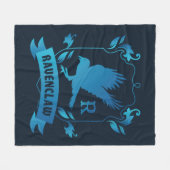 Verziert RAVENCLAW™ House Wappen Fleecedecke (Vorderseite (Horizontal))
