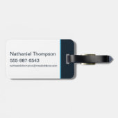 Verziert RAVENCLAW™ House Wappen Gepäckanhänger (Rückseite horizontal)