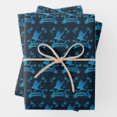 Verziert RAVENCLAW™ House Wappen Geschenkpapier Set (Beispiel)