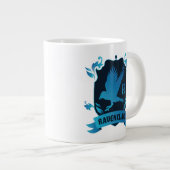 Verziert RAVENCLAW™ House Wappen Jumbo-Tasse (Vorderseite Rechts)