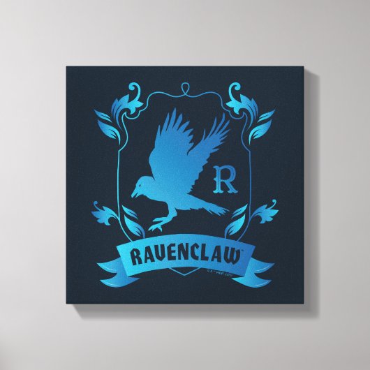 Verziert RAVENCLAW™ House Wappen Leinwanddruck (Vorderseite)