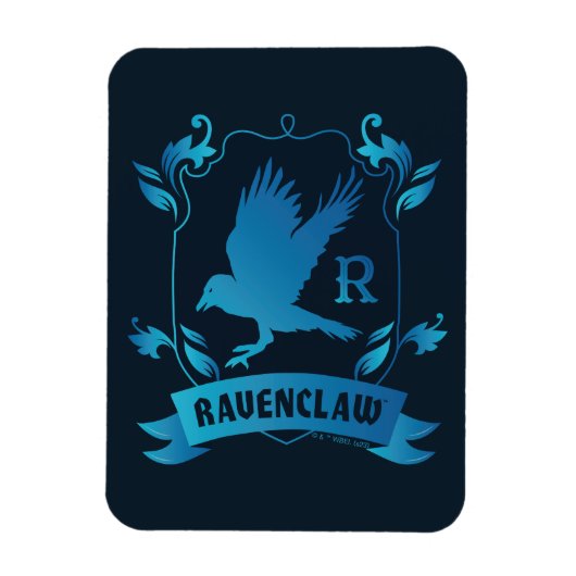 Verziert RAVENCLAW™ House Wappen Magnet (Vertikal)