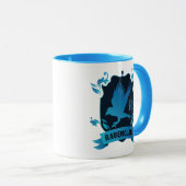 Verziert RAVENCLAW™ House Wappen Tasse (VorderseiteRechts)