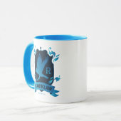 Verziert RAVENCLAW™ House Wappen Tasse (Vorderseite Links)