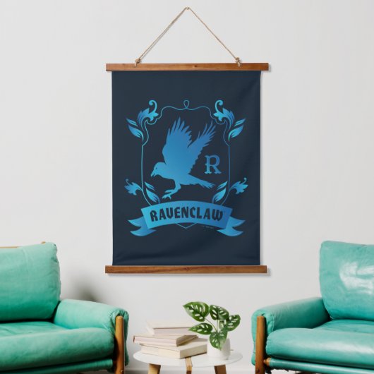 Verziert RAVENCLAW™ House Wappen Wandteppich Mit Holzrahmen (Wohnzimmer)
